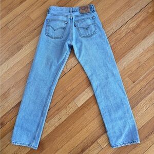 Levi's Women's Straight Leg Jeans - Light Blue Denim